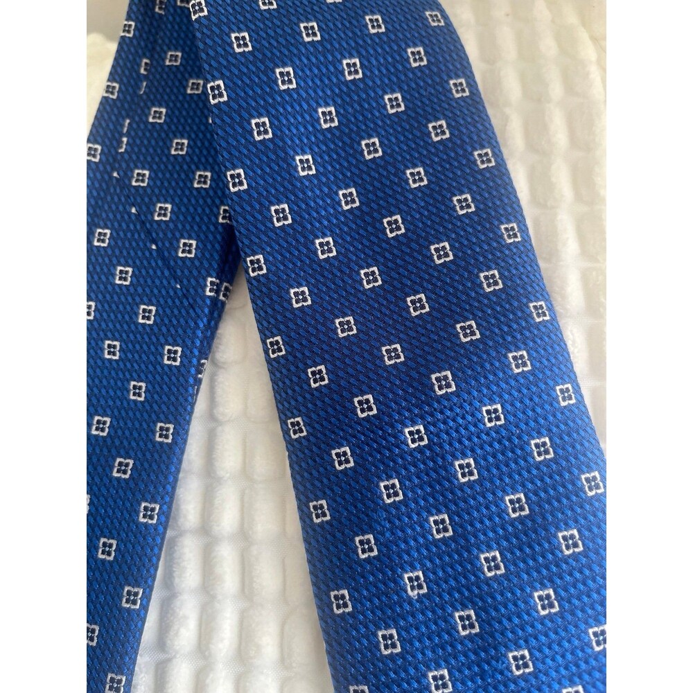 Tom James Royal Blue Silk Tie